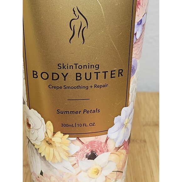 Nakery Skin Smoothing Toning Body Butter Crepe-10 oz-SUMMER PETALS-NEW SEALED - Picture 4 of 6